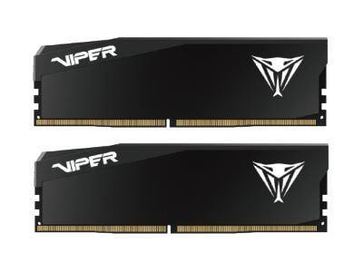 PATRIOT VIPER ELITE 5 ULTRA - DDR5 - sats - 48 GB: 2 x 24 GB - DIMM 288-pin - 6000 MT/s / PC5-48000 - CL28 - 1.4 V - ej buffrad - on-die ECC - svart