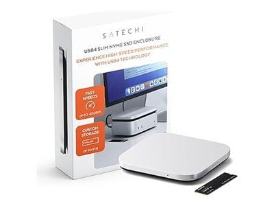 Satechi ST-EU4SNSS, SSD-kotelo, M.2, M.2, 40 Gbit/s, USB-liitettävyys, Harmaa