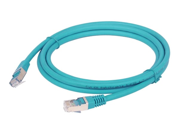 Gembird - Koblingskabel - RJ-45 (hann) til RJ-45 (hann) - SFTP - CAT 6a - halogenfri, formstøpt - grønn