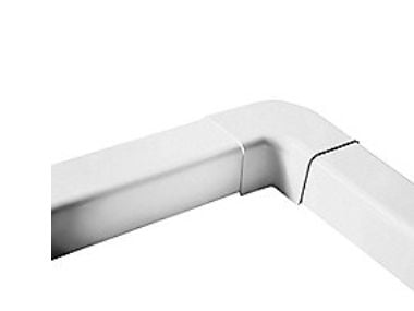T140-H flad vinkel - 140x90 mm, Hvid RAL 9010, 90 gr.