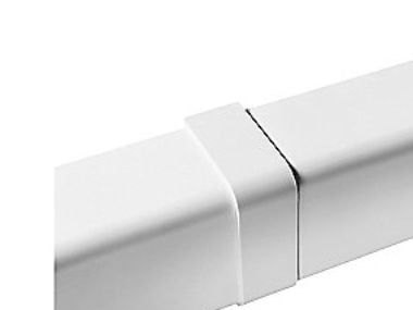 T140-H samlekappe - 140x90 mm, Hvid RAL 9010