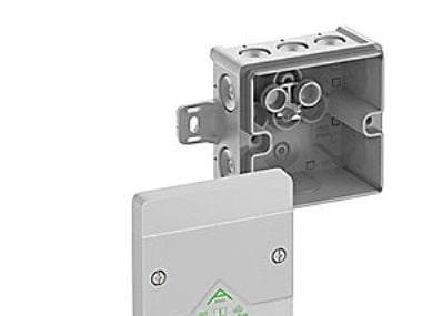 Spelsberg Abox 025 AB-2.5² Jakorasia (P x L x K) 87 x 87 x 52 mm Harmaa IP66 1 kpl