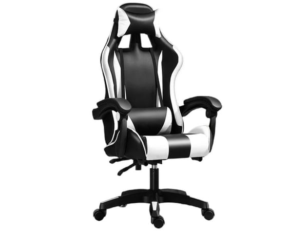 Extralink Gaming | Gaming stol | kontor, roterende, kube, svart og hvit, G-526