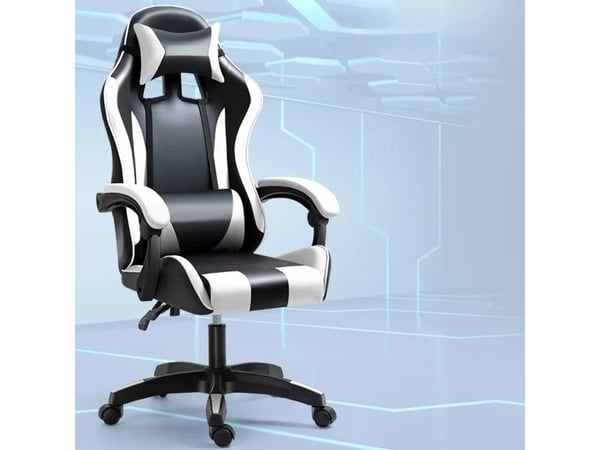 Extralink Gaming | Gaming stol | kontor, roterende, kube, svart og hvit, G-526