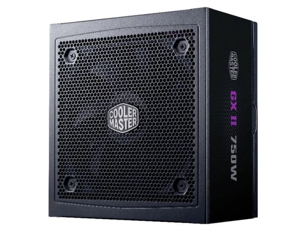 Cooler Master GXII Gold 750 - Strømforsyning (intern) - ATX12V 3.1 - 80 PLUS Gold - AC 100-240 V - 750 watt - aktiv PFC - Europa