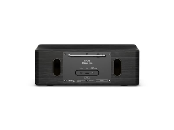 Pure Classic C-D6i Black-Black Ash EU/UK internett-radio (DAB+, FM, AUX, USB) svart/ask (254587)