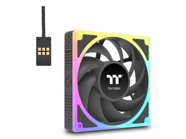 Thermaltake CL-F210-PL12SW-A, Vifte, 12 cm, 500 RPM, 2000 RPM, Sort Thermaltake CL-F210-PL12SW-A, Vifte, 12 cm, 500 RPM, 2000 RPM, Sort
