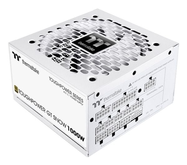 Thermaltake Strømforsyning Toughpower GT Snow ATX3.1 80+G WH retail - PC / Server Strømforsyning - ATX (PS-TPT-1000FNFAGE-W) Thermaltake Strømforsyning Toughpower GT Snow ATX3.1 80+G WH retail - PC / Server Strømforsyning - ATX (PS-TPT-1000FNFAGE-W)