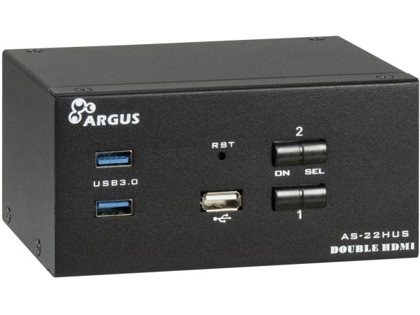 Eaton Inter-Tech IPC KVM-switch AC-22HUS HDMI, 4K@60Hz Eaton Inter-Tech IPC KVM-switch AC-22HUS HDMI, 4K@60Hz