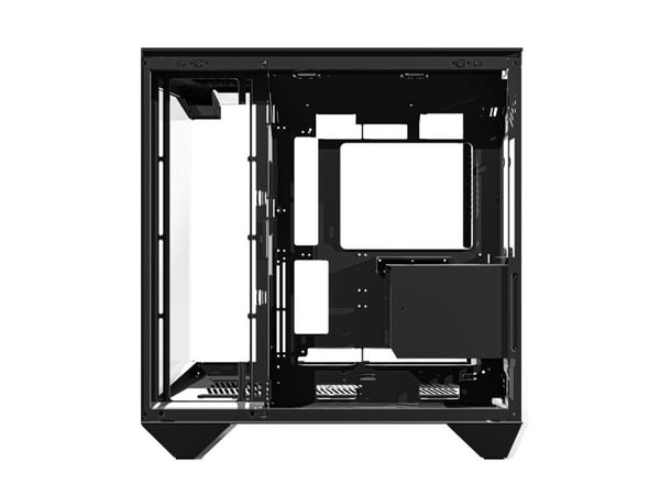 Darkflash datamaskindeksel DY470 4 vifter (svart)