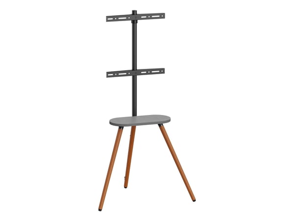 InLine woodstand II - TV-stativ med hylle - stativ - 43"-65" (110-165cm) (23133W)