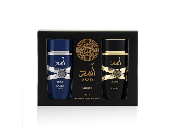 Lattafa Asad EDP Asad 100 ml + EDP Asad Zanzibar 100 ml (unisex)