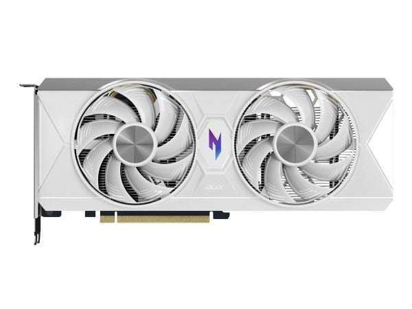 Acer Nitro Radeon RX 9060 XT OC 8 GB White Edition, Radeon RX 9060 XT, 8 GB, GDDR6, 128 bit, 7680 x 4320 piksler, PCI Express 5.0