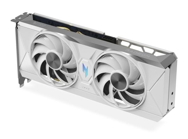 Acer Nitro Radeon RX 9060 XT OC 8 GB White Edition, Radeon RX 9060 XT, 8 GB, GDDR6, 128 bit, 7680 x 4320 piksler, PCI Express 5.0