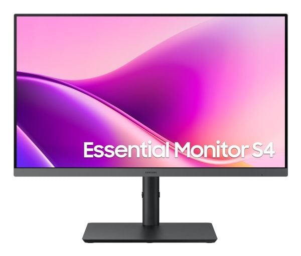Samsung Essential S4 S24F434UAU - S43UF-serien - LED-skjerm - 24" - 1920 x 1080 Full HD (1080p) @ 100 Hz - IPS - 300 cd/m² - 1000:1 - 5 ms - HDMI, ...