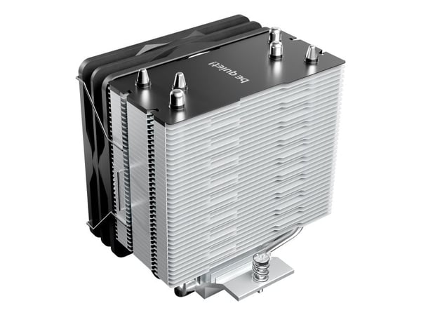 be quiet luftkjøler Pure Rock Slim 3 100 mm 130 W TDP sølv-svart