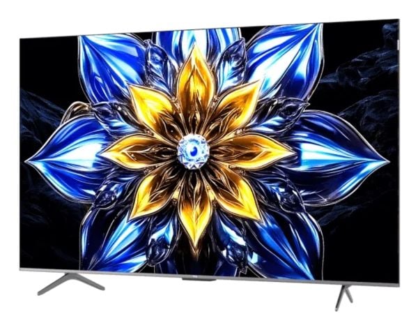 TCL 55T8C - 55" Diagonalklasse (54.5" synlig) - T8C Series LED-bakgrunnsbelyst LCD TV - QLED - Smart TV - Google TV - 4K UHD (2160p) 3840 x 2160 - ...