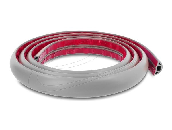 Delock kabelkanal PVC fleksibel 30 x 10 mm - lengde 2 m grå