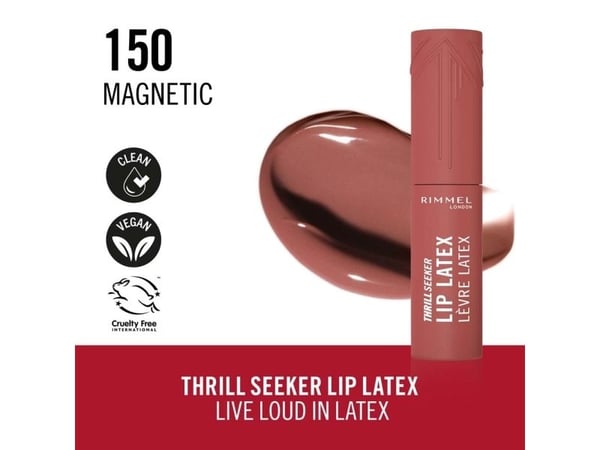 Rimmel RIMMEL Thrill Seeker Lip Latex 150 Magnetic 6 ml