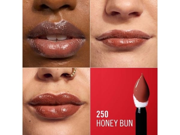 RIMMEL Thrill Seeker Lip Latex läppstift 250 Honey Bun 6 ml