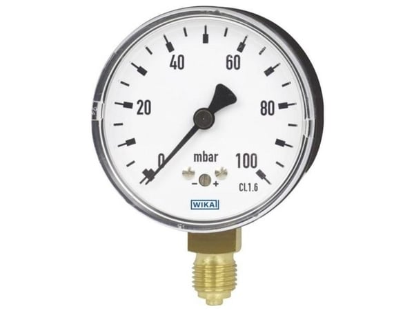 WIKA 611.10 Kapselfjedermanometer
