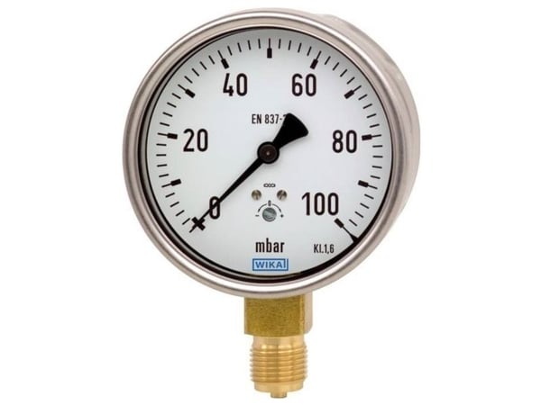 WIKA 612.20 kapselfjær-manometer