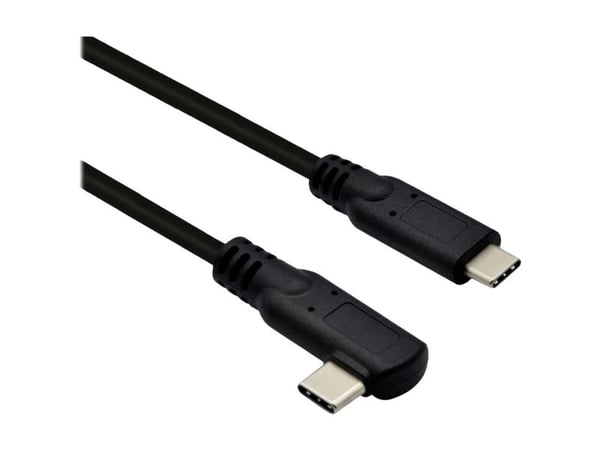 Secomp 11.02.9075, 1 m, USB C, USB C, USB 3.2 Gen 2 (3.1 Gen 2), 20 Gbit/sek., Sort