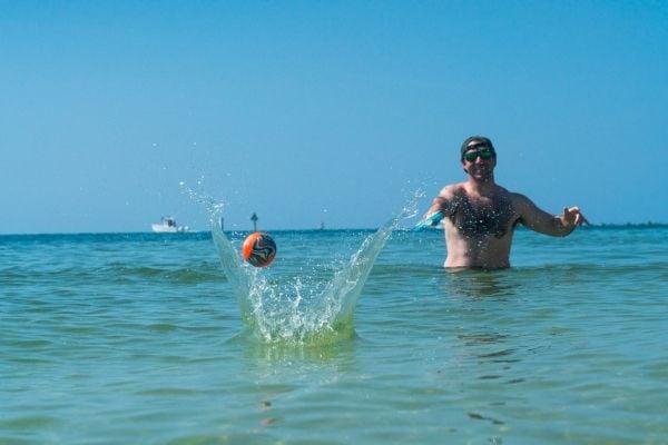 Waboba Mini Lacrosse sininen vesi tikkuja