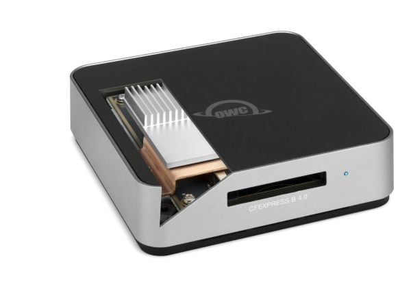OWC OWCTCCFXB4RDR, CFexpress, SD, SDXC, musta, 8256 Mbit/s, Toiminta/Seikkailu, Kyllä, USB 3.2 Gen 2 (3.1 Gen 2) Type-C, 80 mm