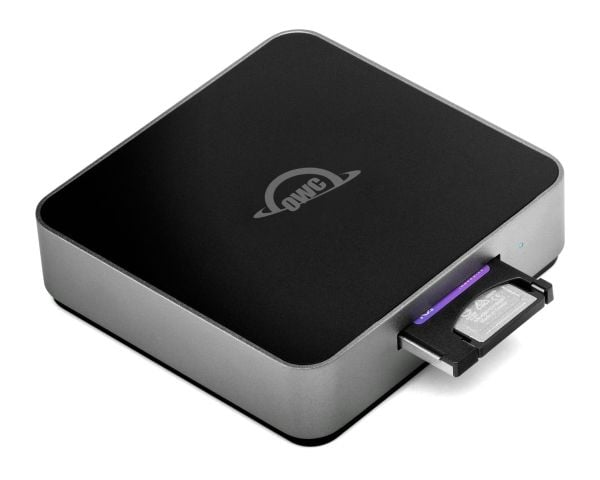 OWC OWCTCCFXB4RDR, CFexpress, SD, SDXC, musta, 8256 Mbit/s, Toiminta/Seikkailu, Kyllä, USB 3.2 Gen 2 (3.1 Gen 2) Type-C, 80 mm