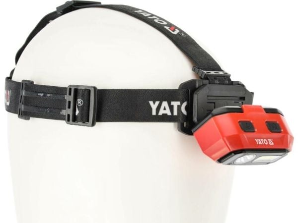YATO HEAD TASKULAMPPU 800LM AKKU. LIIKETUNNISTIN