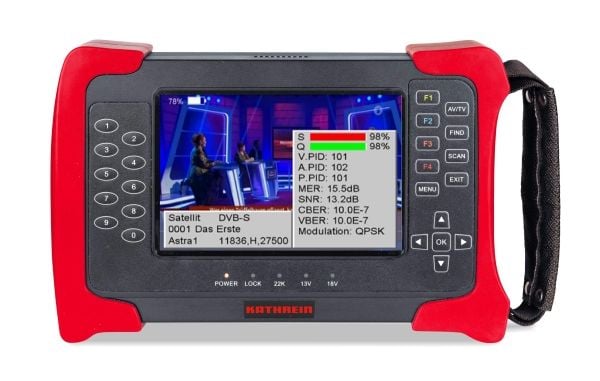 KATHREIN kombinasjonsmåler DVB-S/S2/t/T2/C MSK 20 (217500003)