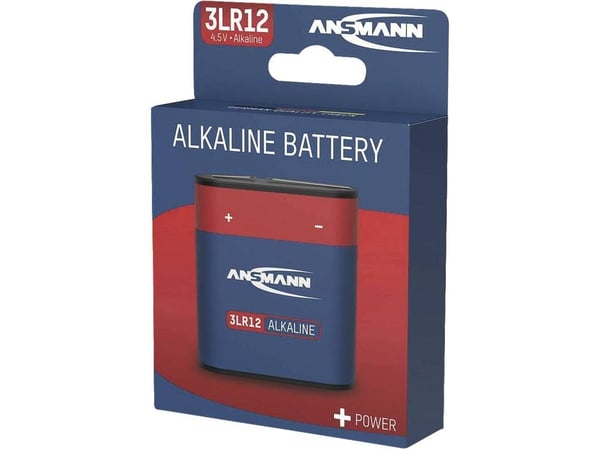 Ansmann 3LR12, Engangsbatteri, 3LR12, Alkalinsk, 4,5 V, 1 stykker, 4200 mAh