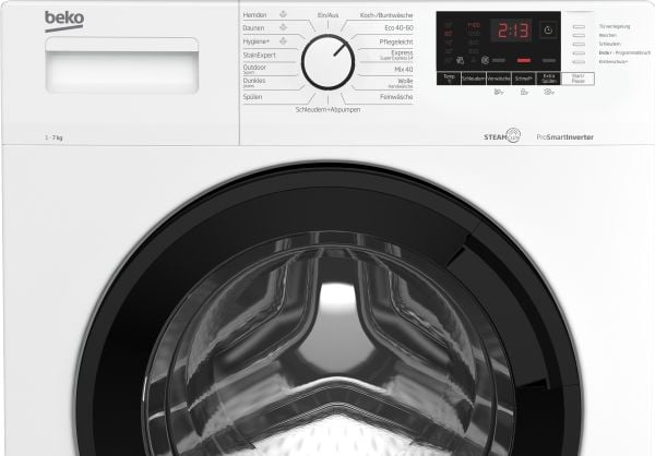 Beko - Tvättmaskin - frontmatad - 7 kg