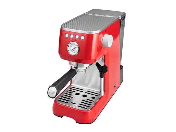 Solis trykk-/espressoapparat Barista Perfetta Plus rød