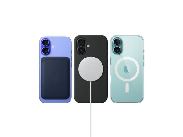 Apple iPhone 16 , 15,5 cm (6.1"), 2556 x 1179 piksler, 128 GB, 48 MP, iOS 18, Blå