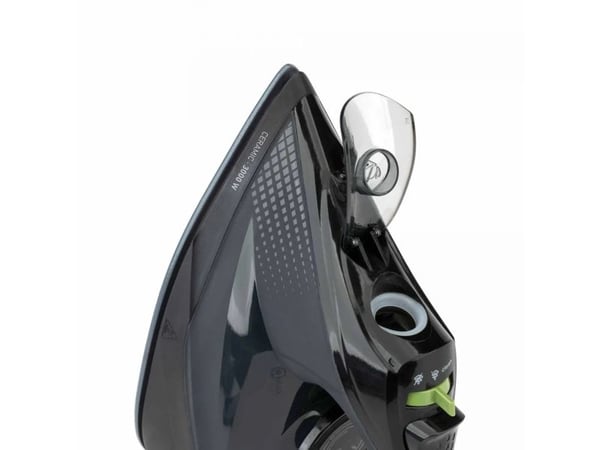 JATA JEPL2401, Dampstrykejern, Keramisk strykesåle, 220 g/min, Sort, 20 g/min, 0,45 l