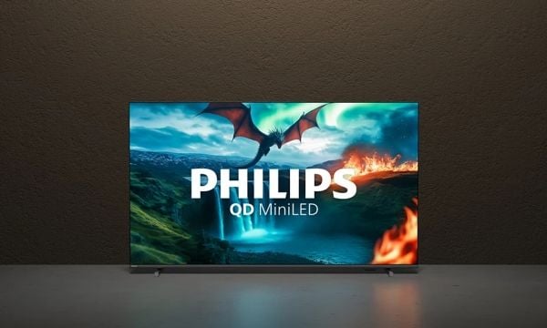 Philips 75MLED810 - 75" Diagonalklasse LED-bakgrunnsbelyst LCD TV - QLED - Smart TV - TITAN OS - 4K UHD (2160p) 3840 x 2160 - HDR - Quantum Dot, Mi...