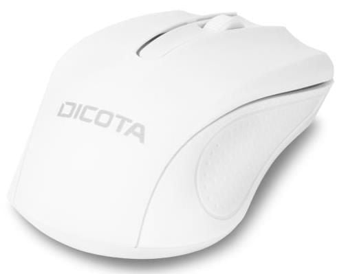 DICOTA D31659W, Molempikätinen, Optinen, RF Wireless + USB Type-C, 1000 DPI, Valkoinen