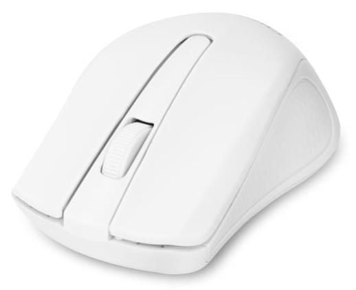 DICOTA D31659W, Molempikätinen, Optinen, RF Wireless + USB Type-C, 1000 DPI, Valkoinen