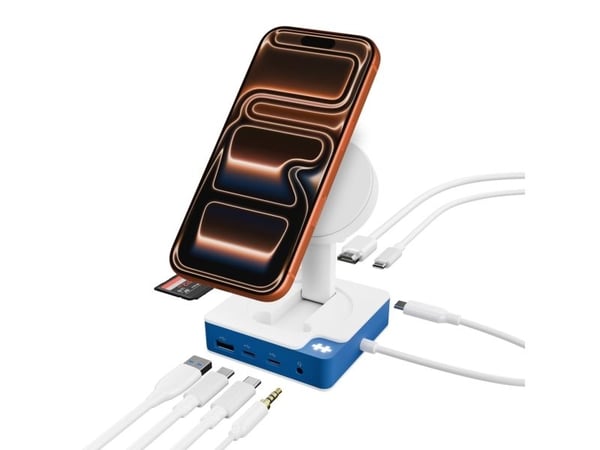 HyperDrive Flex MagCharge - Dockningsstation - USB-C - HDMI