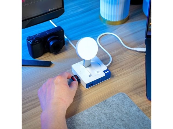 HyperDrive Flex MagCharge - Dockningsstation - USB-C - HDMI