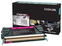 Lexmark - Magenta - original - tonerpatron LCCP, LRP - for Lexmark X746de, X748de, X748de LDS, X748de Statoil, X748dte