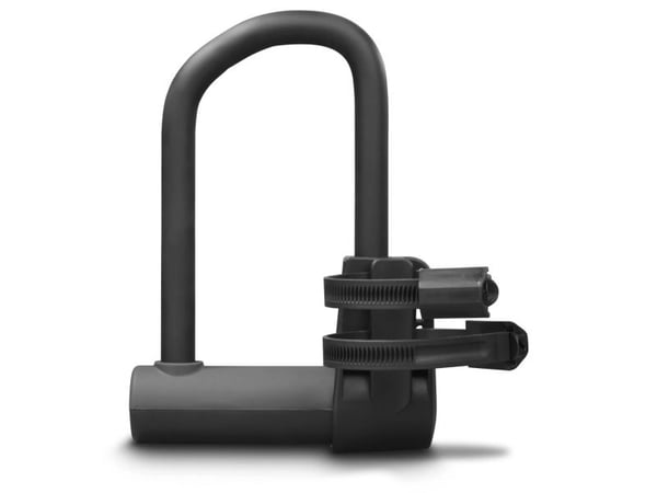 Hama 00178139, U-lukko, musta, Muovi, Terästä, Avain, 210 mm, 1 kg