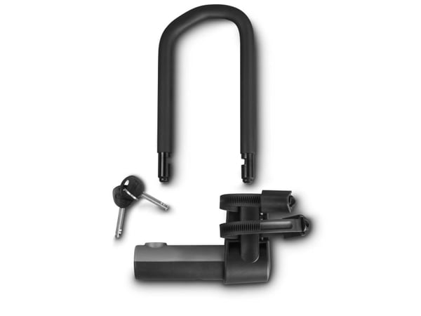 Hama 00178139, U-lås, Svart, Plast, Stål, Nøkkel, 210 mm, 1 kg