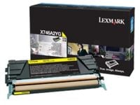 Lexmark X746A3 Y, 7000 sivua, Keltainen, 1 kpl
