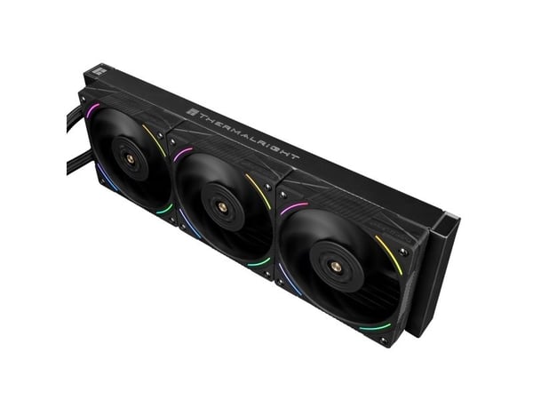 Thermalright Frozen Vision 360 ARGB BLACK V2, Alt-i-ett væskekjøler, 12 cm, Svart