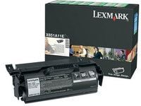 Lexmark - Svart - original - tonerkassett LCCP, LRP - för Lexmark X651, X652, X654, X656, X658