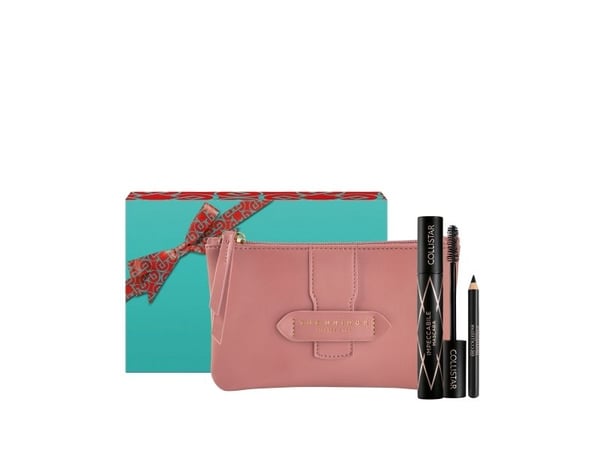 COLLISTAR SET (IMPECCABLE MASCARA 14ML + MINI EYE PENCIL 0,8g + COSMETICS BAG)