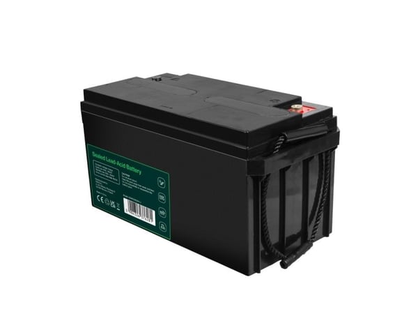 Green Cell AGM12V65AH-J, Forseglet blysyre (VRLA), 12 V, 1 stykker, Sort, 65 Ah, 5 år